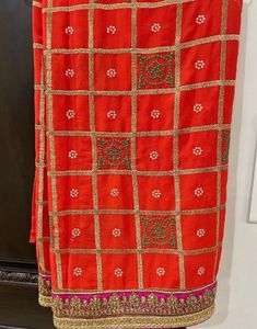 Orange Saree