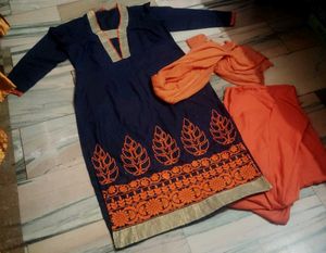 Designer Kurta Set Reshmi Work Size Issue