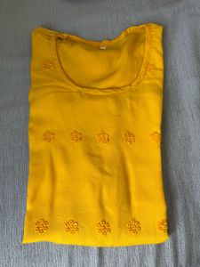 Yellow Haldi Kurta