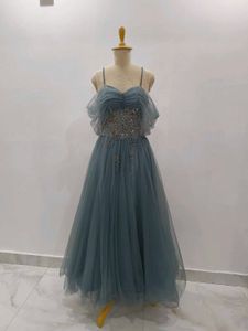 Elegant Blue  Gown