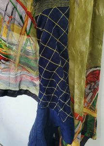 STITCHED BEAUTIFUL SUIT WITH THREAD DESIGN ON KURt