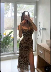 Animal Print Mini Dress