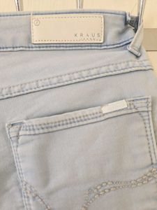 Light Sky Blue Capri - KRAUS Jeans