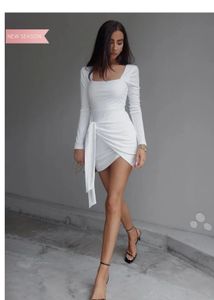 Chic White Mini Dress