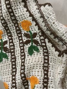 Crop Embroidered Shrug