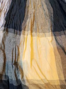 Checkered Embroidered Kurta