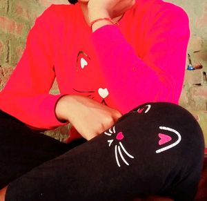 Cute Cat Pajama Set🥰