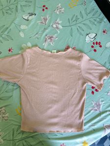 pink semi woolen top-2