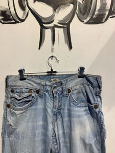 True Religion Light Wash Jeans