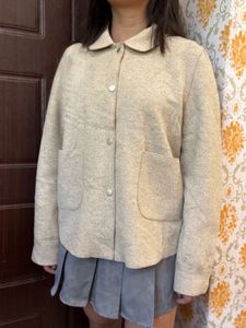 Vintage Inspired Beige Jacket