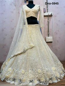 Beautiful Bridal Light Brown Colour Chaniya choli