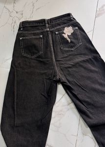 grey  Denim Jeans