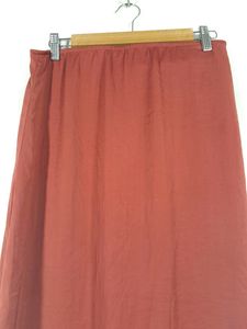 Rust Casual  Elastic Skirt (Women's)