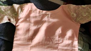 Peach Embroidered 3 piece sharara set 💌