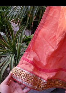 Shiny Silky Embroidery Kurta
