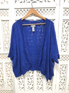 Imported Cobalt Blue Cardigan C