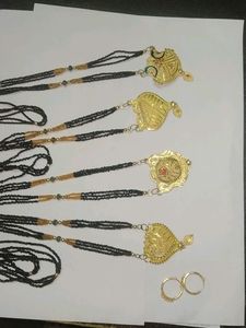 Combo Of 4 Mangalsutra With Free Earings