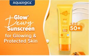 Aqualogica Glow+Dewy Papaya &amp; Vitamin C Sunscreen