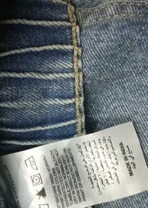 Wide Leg Denim Jeans