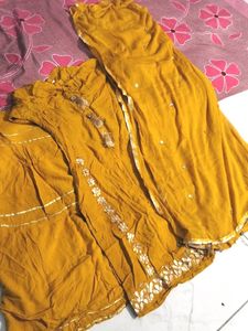 Haldi Outfit Nice Condition