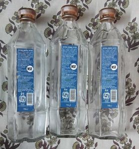 VEDICA Glass Water Bottle