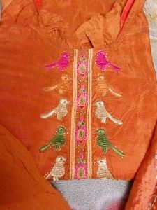 Embroidered Decent Look Suit