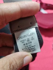 combo 4 calvin bra
