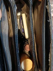 Enigma Striped Handbag 👜