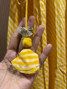 Yellow Embroidered Kurta