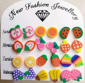 New Stylish Earrings 1 Dozen Women Girls School
