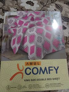 Amul King Size Bedsheet On Very High Discount