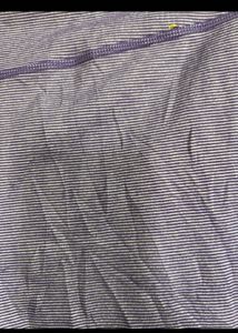 Purple Striped Leggings