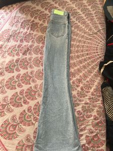 Blue Flared Jeans
