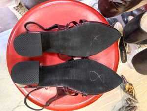 Comfortable Burgundy Slingback Flats