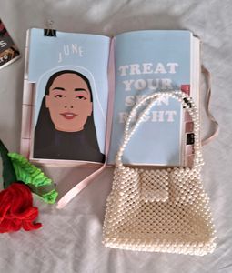 Pearled Handbag