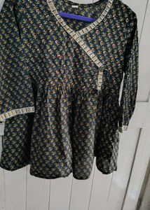🔥Tunic rajasthani style short kurti chaniya choli