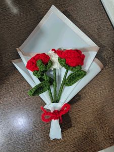 Crochet Flower Bouquet - Handmade