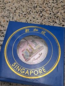 Small Singapore Souvenir Plate