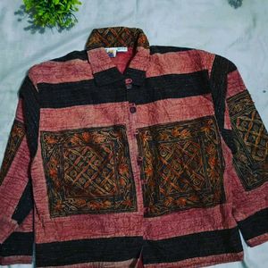 kashmiri court or jacket handmade embroidery 🪡