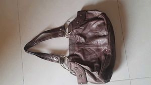 Brown Leather Bag 🛍️