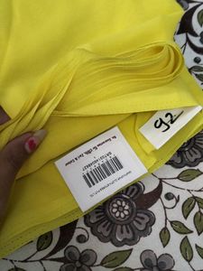 Plain Saree 5.5 Meter With Tag