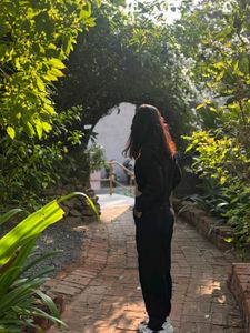 Stylish Black Wide-Leg Pants and top