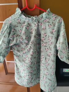 High Neck Top In New Condition