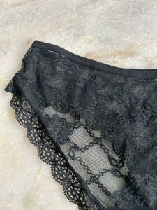 Combo Of Lace Panties - Red &amp; Black