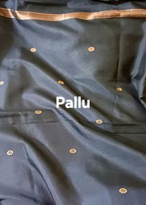 Black border saree