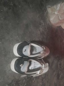 Stylish Grey &amp; White Sneakers