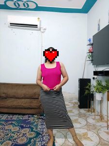 Striped Pencil Skirt