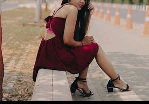 Backless Pinterest Cottagecore Dress