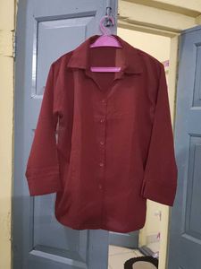 One Maroon Shirt