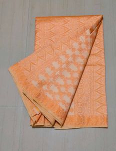 Peach Color Dress Material